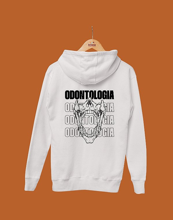 Moletom Canguru Flanelado - Odontologia - Repetição - Basic