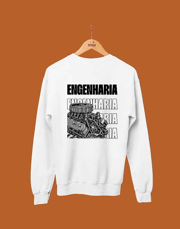 Moletom Básico Flanelado - Engenharia - Repetição - Basic