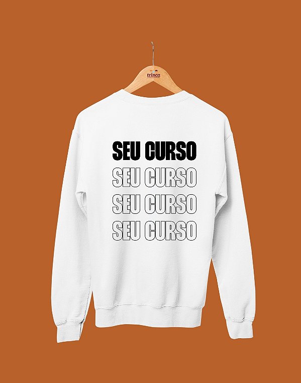 Moletom Básico Flanelado - Todos (Personalizáveis) - Repetição - Basic