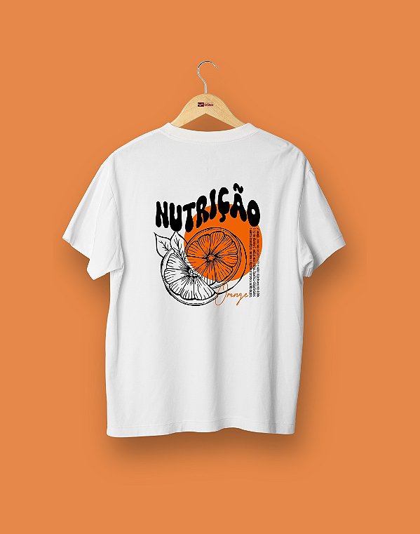 Camisa Universitária - Nutrição - Orange - Basic