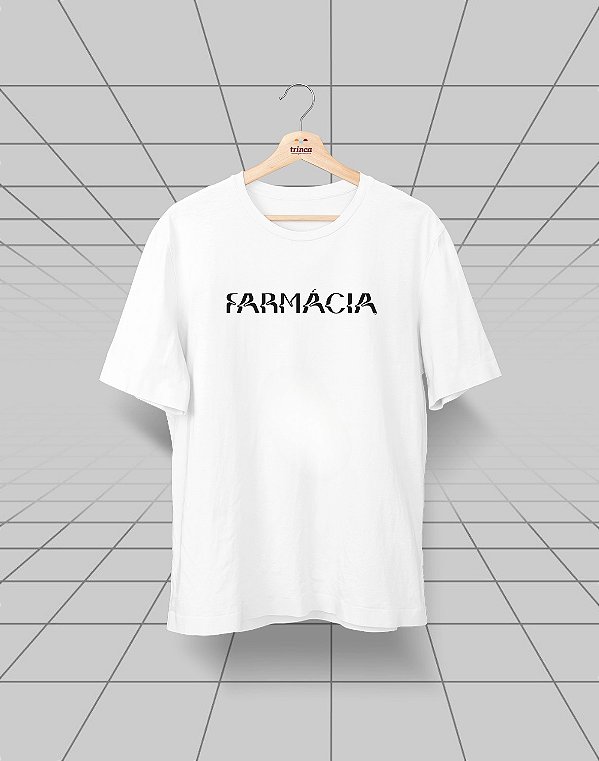 Camisa Universitária - Farmácia - Abstrato - Basic