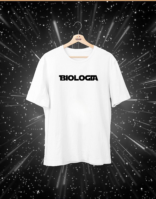 Camisa Universitária - Biologia - Nas Estrelas - Basic