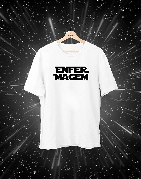 Camisa Universitária - Enfermagem - Nas Estrelas - Basic