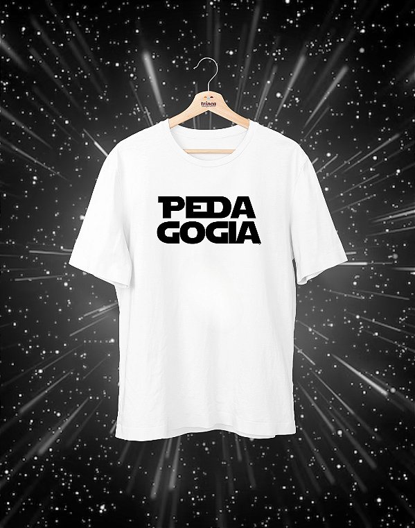 Camisa Universitária - Pedagogia - Nas Estrelas - Basic