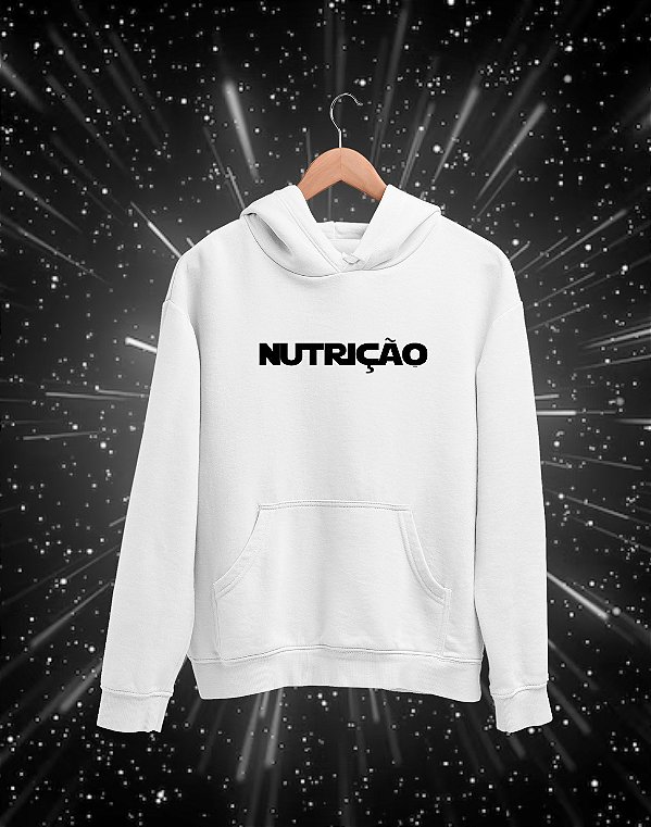 Moletom Canguru Flanelado - Nutrição - Nas Estrelas - Basic