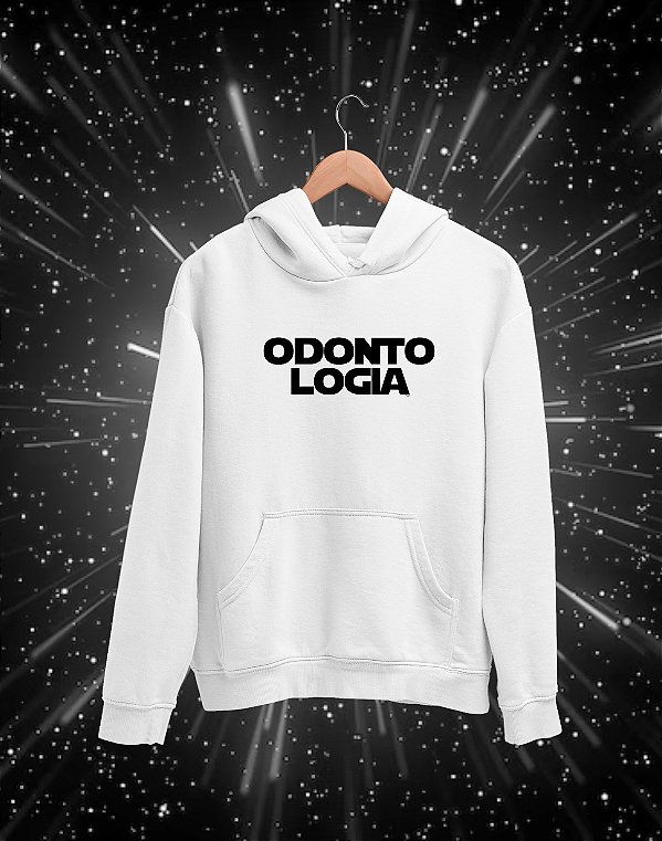 Moletom Canguru Flanelado - Odontologia - Nas Estrelas - Basic