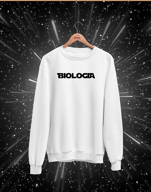Moletom Básico Flanelado - Biologia - Nas Estrelas - Basic