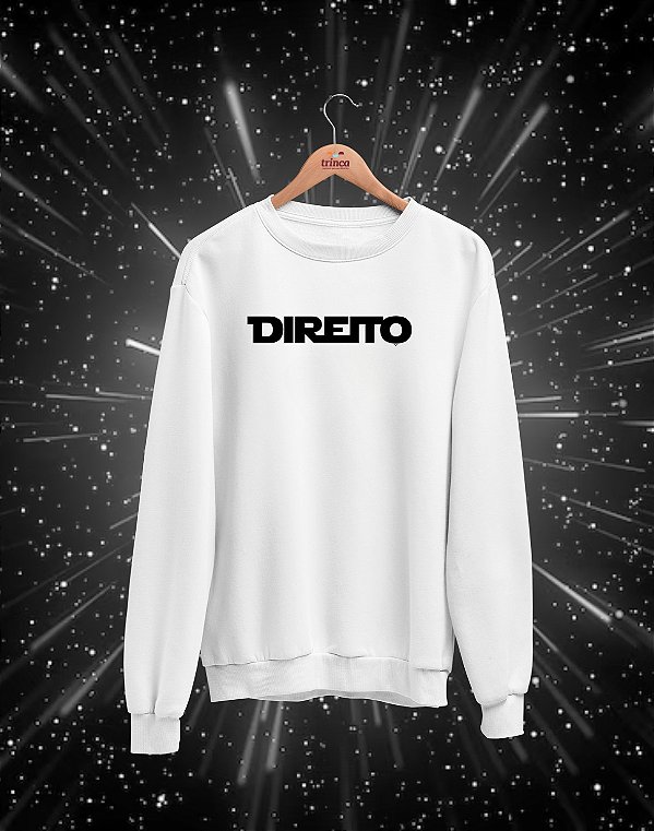 Moletom Básico Flanelado - Direito - Nas Estrelas - Basic