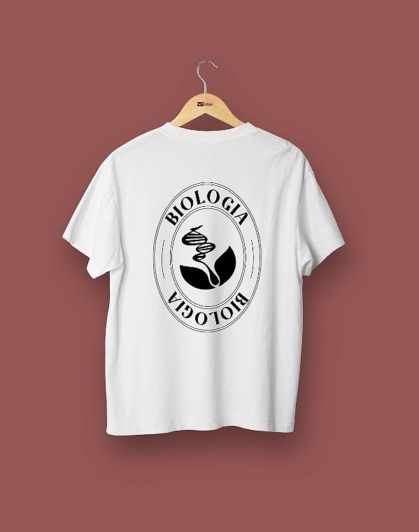 Camisa Universitária - Biologia - Brasão - Basic