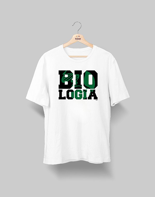 Camisa Universitária - Biologia - Encaixe - Basic