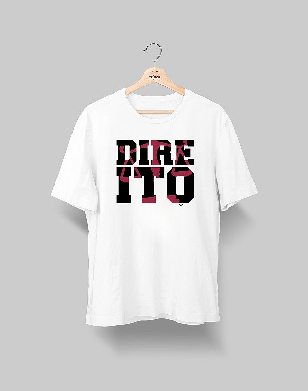 Camisa Universitária - Direito - Encaixe - Basic