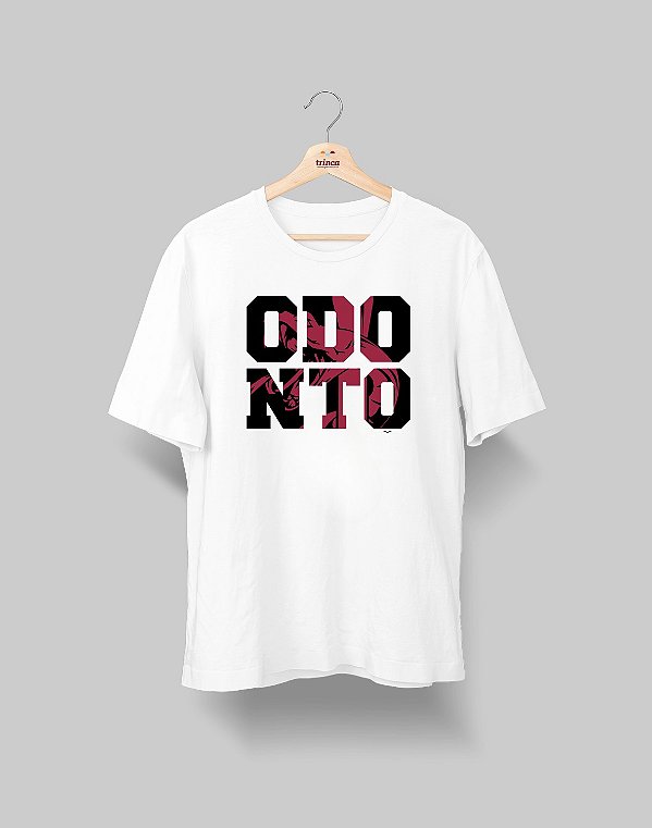 Camisa Universitária - Odontologia - Encaixe - Basic