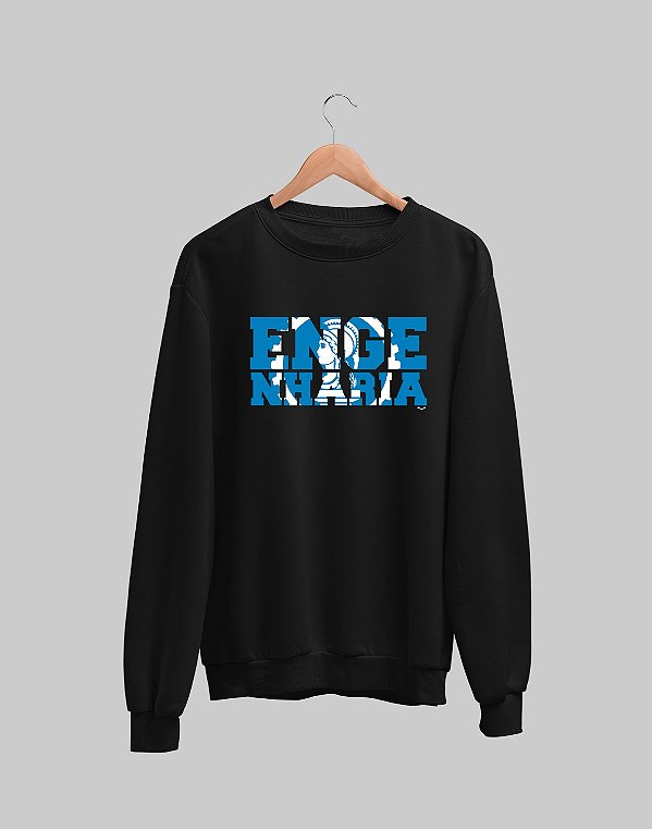 Moletom Básico Flanelado - Engenharia - Encaixe - Basic