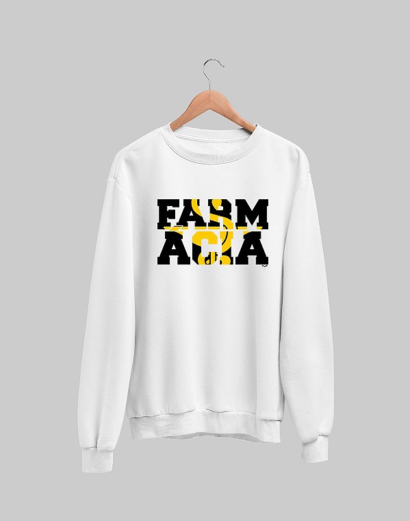 Moletom Básico Flanelado - Farmácia - Encaixe - Basic