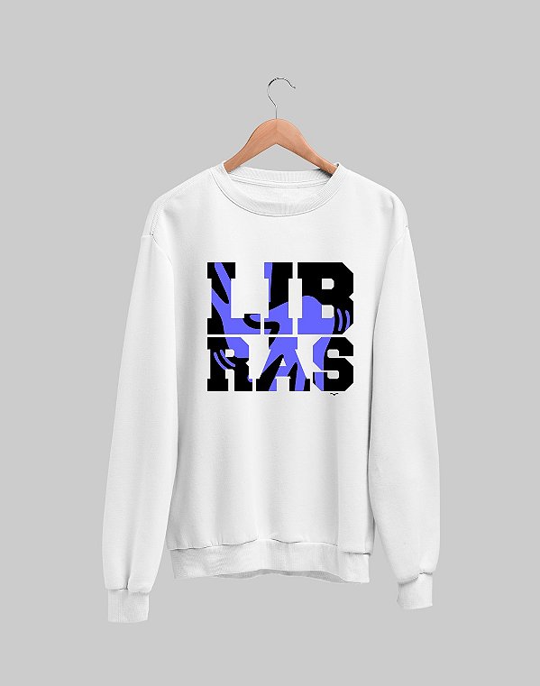 Moletom Básico Flanelado - Libras - Encaixe - Basic