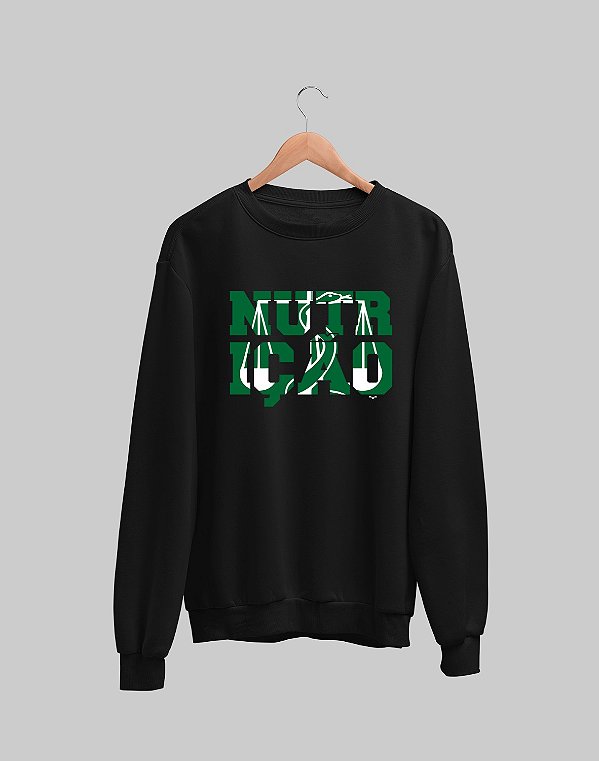 Moletom Básico Flanelado - Nutrição - Encaixe - Basic