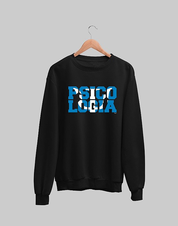 Moletom Básico Flanelado - Psicologia - Encaixe - Basic