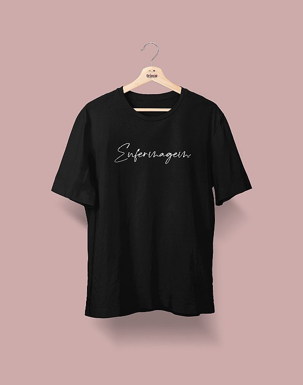 Camisa Universitária - Enfermagem - Delicado - Basic