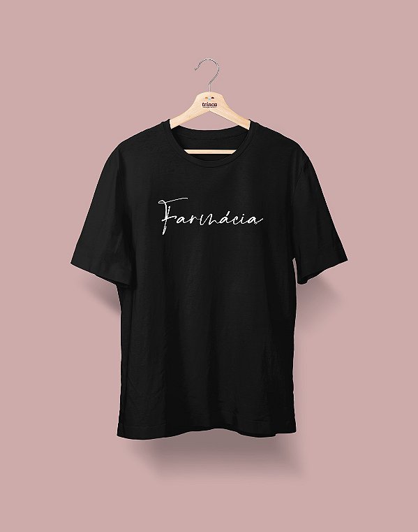 Camisa Universitária - Farmácia - Delicado - Basic
