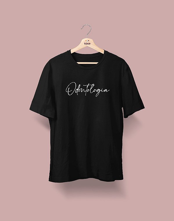 Camisa Universitária - Odontologia - Delicado - Basic