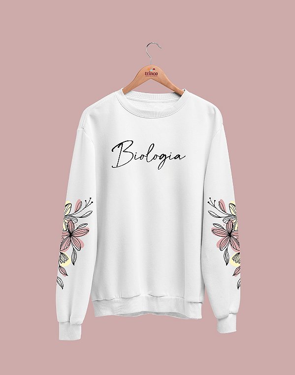Moletom Básico Flanelado - Biologia - Delicado - Basic