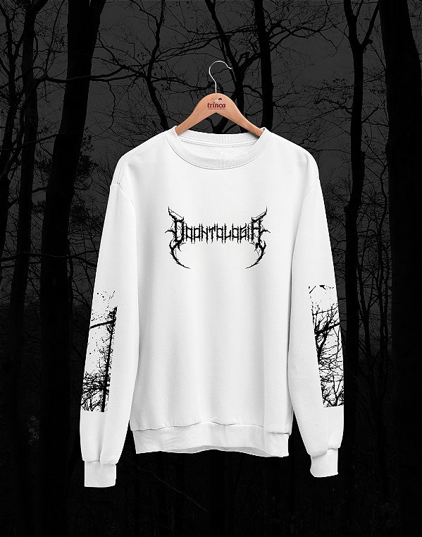 Moletom Básico Flanelado - Odontologia - Death Metal - Basic