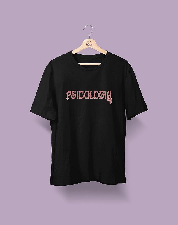Camisa Universitária - Psicologia - Surrealismo - Basic