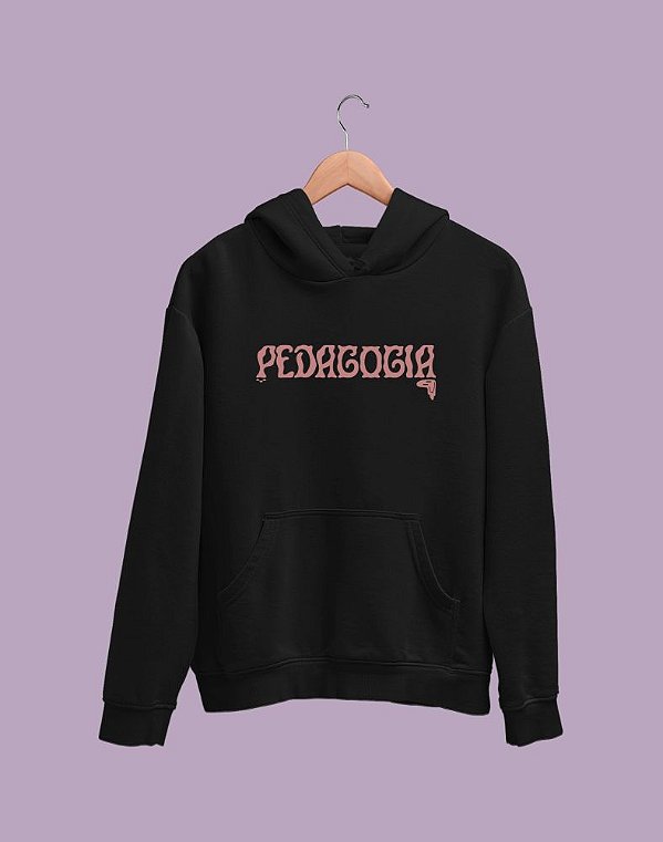 Moletom Canguru Flanelado - Pedagogia - Surrealismo - Basic