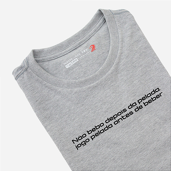 Camiseta - Não bebo depois da pelada