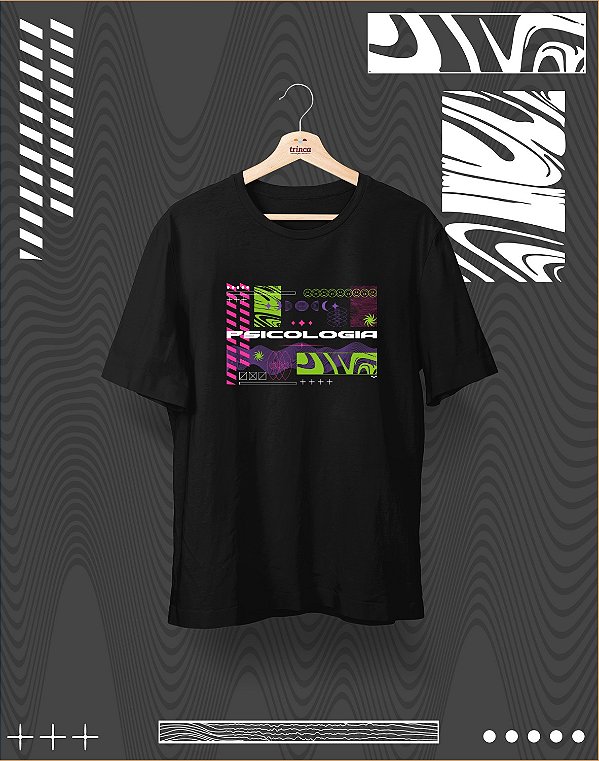 Camisa Universitária - Psicologia - Brutalismo - Basic