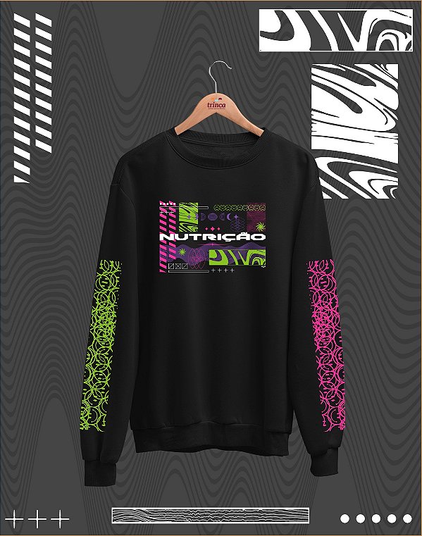 Moletom Básico Flanelado - Nutrição - Brutalismo - Basic