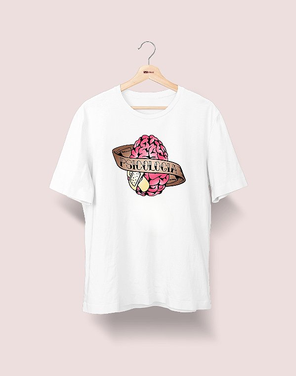Camisa Universitária - Psicologia - Tattoo - Basic