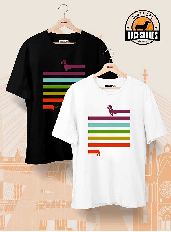 Camisa  - Colors - Dachshunds SP - Basic