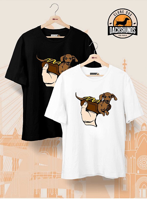 Camisa  - Hot Dog- Dachshunds SP - Basic