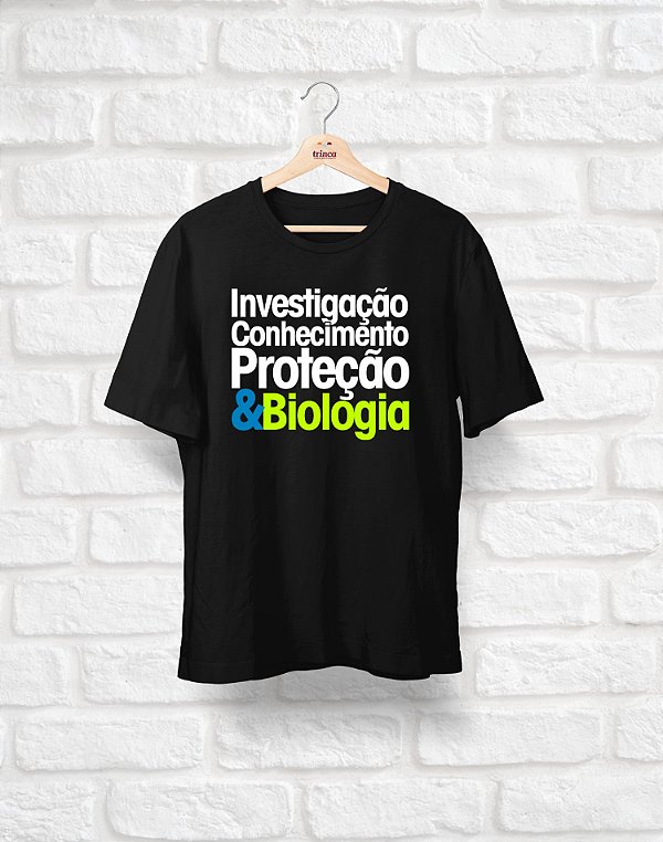 Outlet - Camisa - Biologia - CSI: Bio - TROCA NÃO DISPONÍVEL