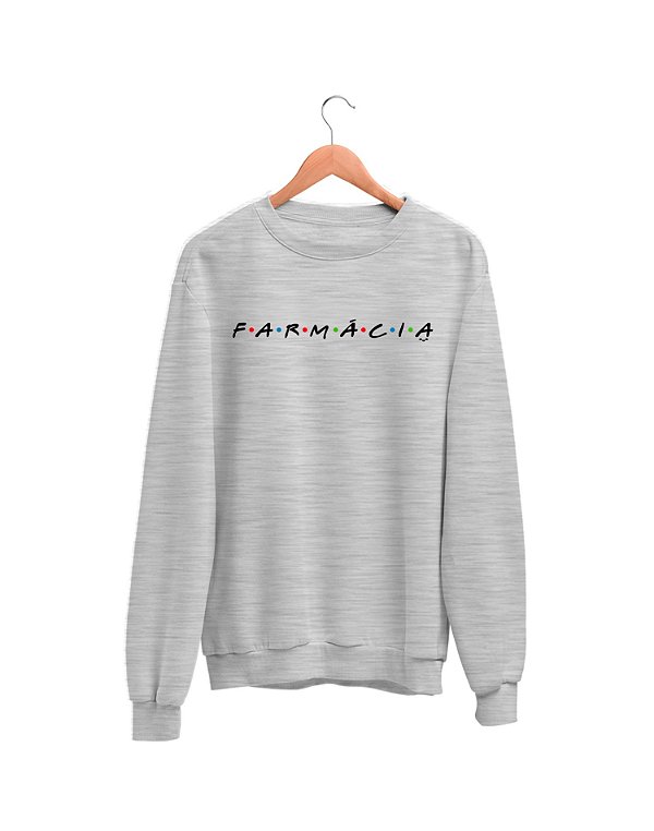Outlet - Moletom Básico - Farmácia - Friends - TROCA NÃO DISPONÍVEL