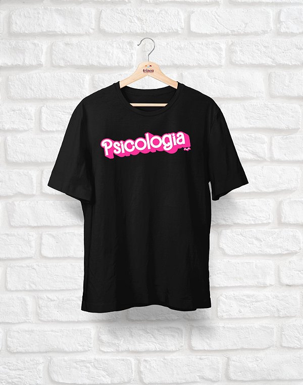 Outlet - Camisa - Psicologia - Barbie - TROCA NÃO DISPONÍVEL