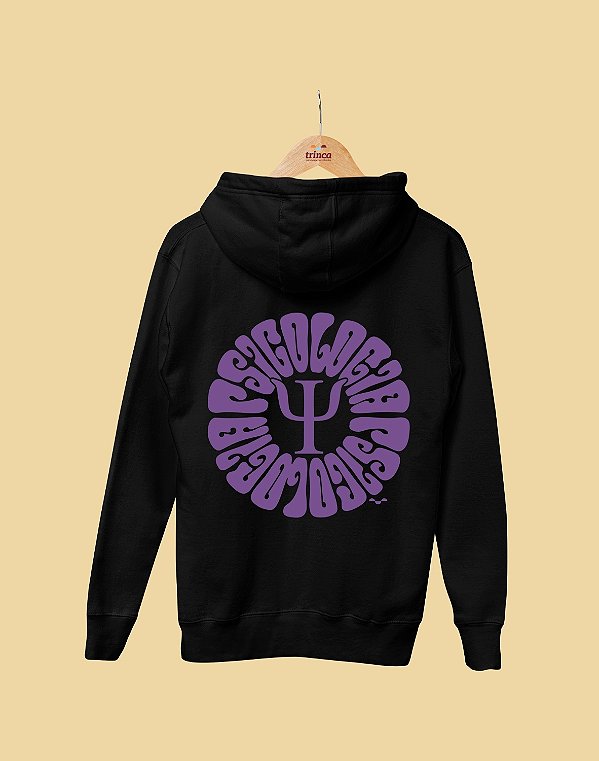 Outlet - Moletom Canguru - Psicologia - Groove - TROCA NÃO DISPONÍVEL