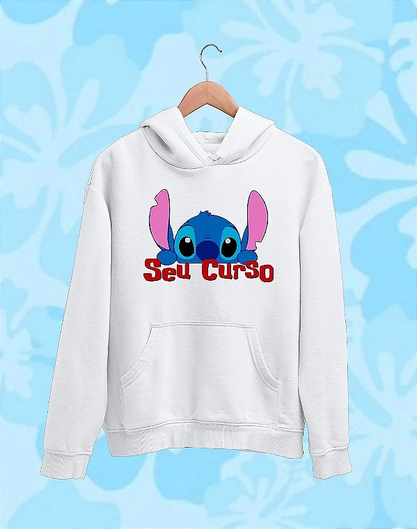 Moletom Canguru Flanelado - Seu Curso (Personalizável) - Aloha!