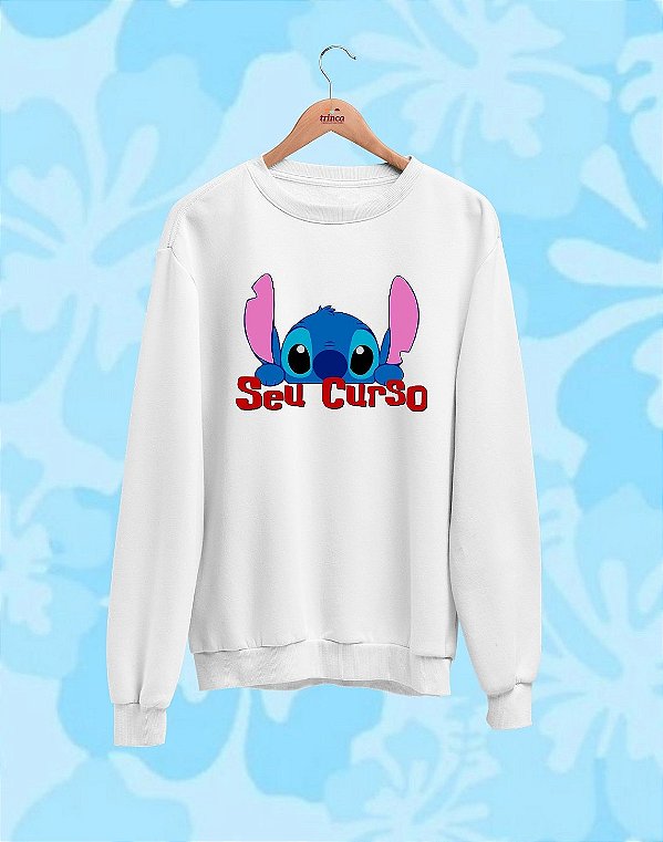 Moletom Básico Flanelado - Seu Curso (Personalizável) - Aloha!