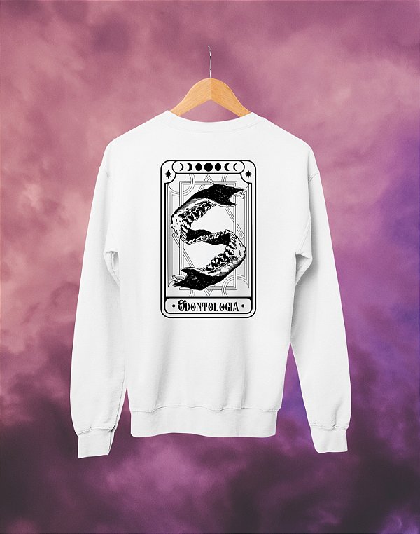 Moletom Básico Flanelado - Odontologia - Tarô - Basic
