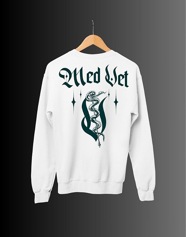 Moletom Básico Flanelado - Medicina Veterinária - Bling - Basic