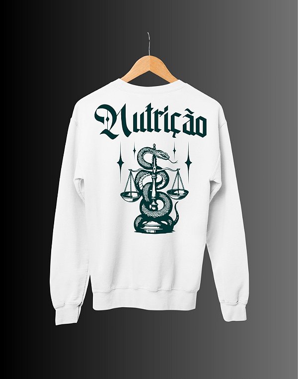 Moletom Básico Flanelado - Nutrição  - Bling - Basic