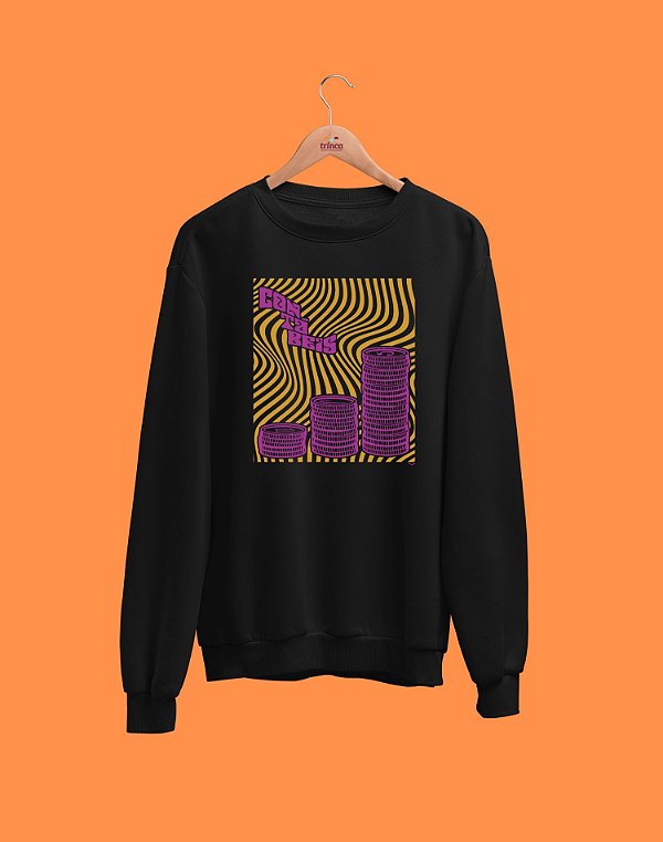 Moletom Básico Flanelado - Contábeis - Psicodélicos - Basic