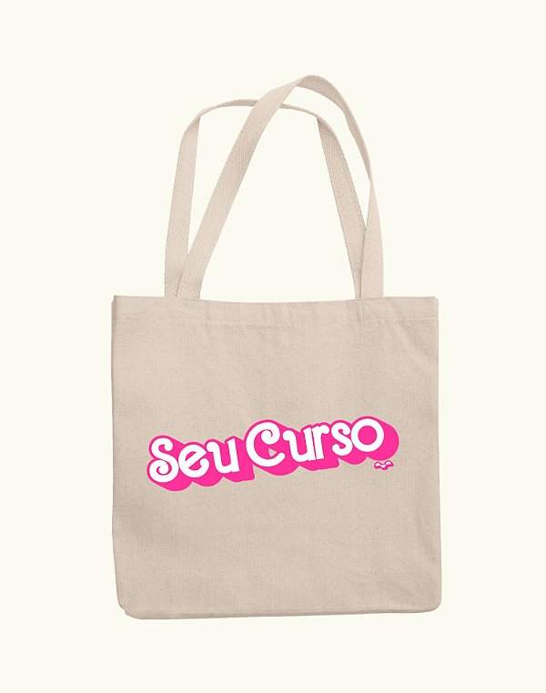 Ecobag - Barbie - Personalizável - Seu Curso (Personalizável)