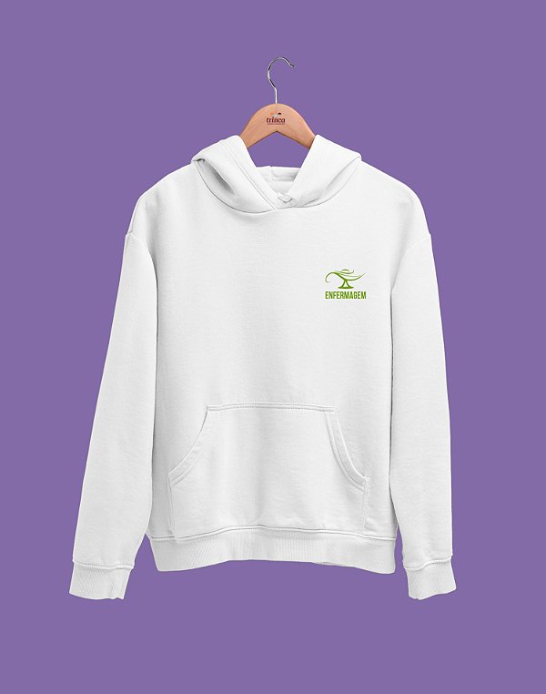 Moletom Canguru Flanelado - Enfermagem - Symbols - Basic