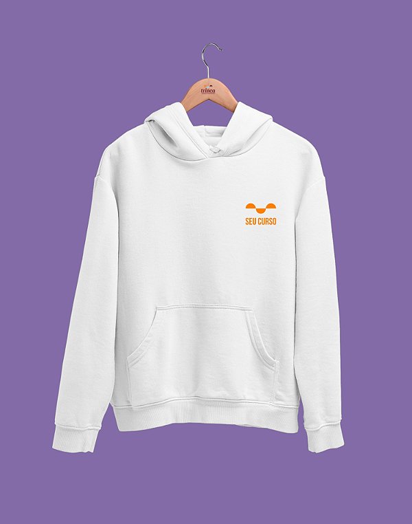 Moletom Canguru Flanelado - Seu Curso (Personalizável) - Symbols