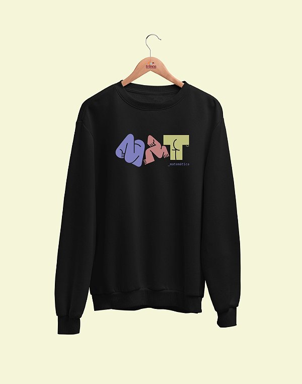 Moletom Básico Flanelado - Matemática - Burburinho - Basic