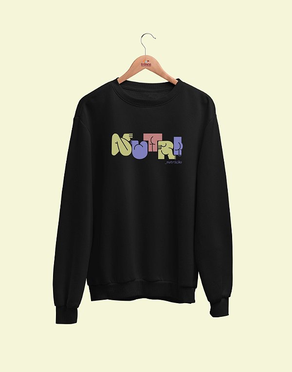 Moletom Básico Flanelado - Odontologia - Burburinho - Basic