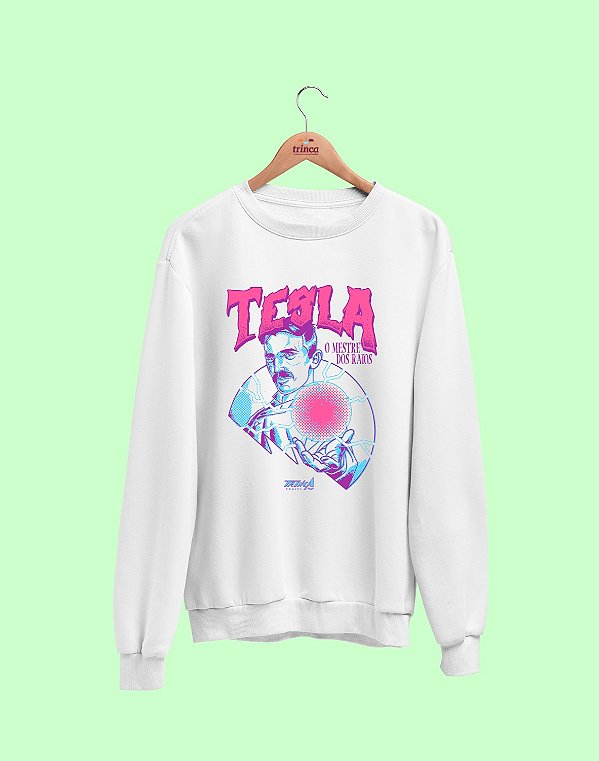Moletom Básico Flanelado - Nikola Tesla - Comics - Basic